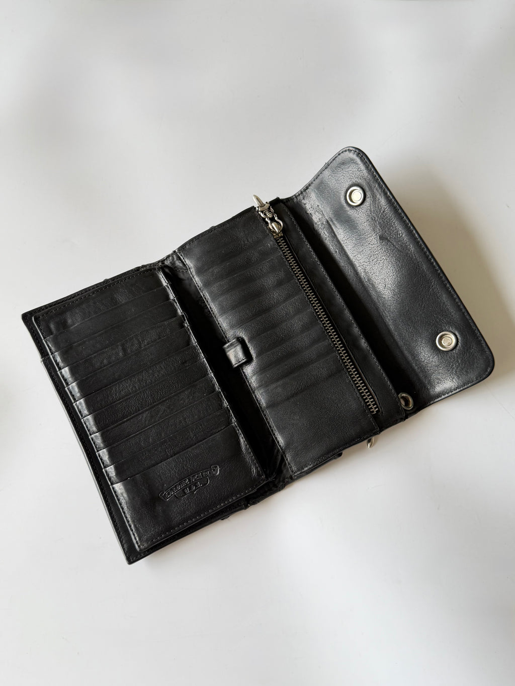 Chrome Hearts Cross Patch Wave Wallet