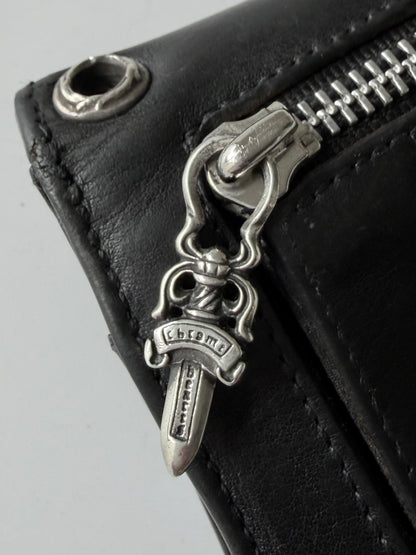 Chrome Hearts Cross Patch Wave Wallet