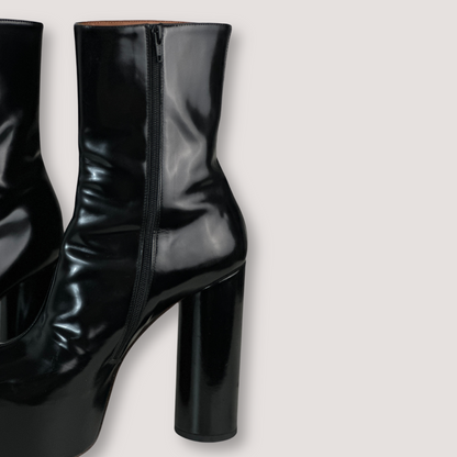Vetements Leather Platfrom Boots