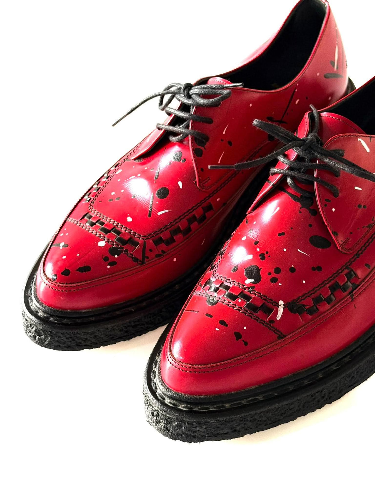 Saint Laurent Hedi Slimane A/W14 Splatter Paint Creepers