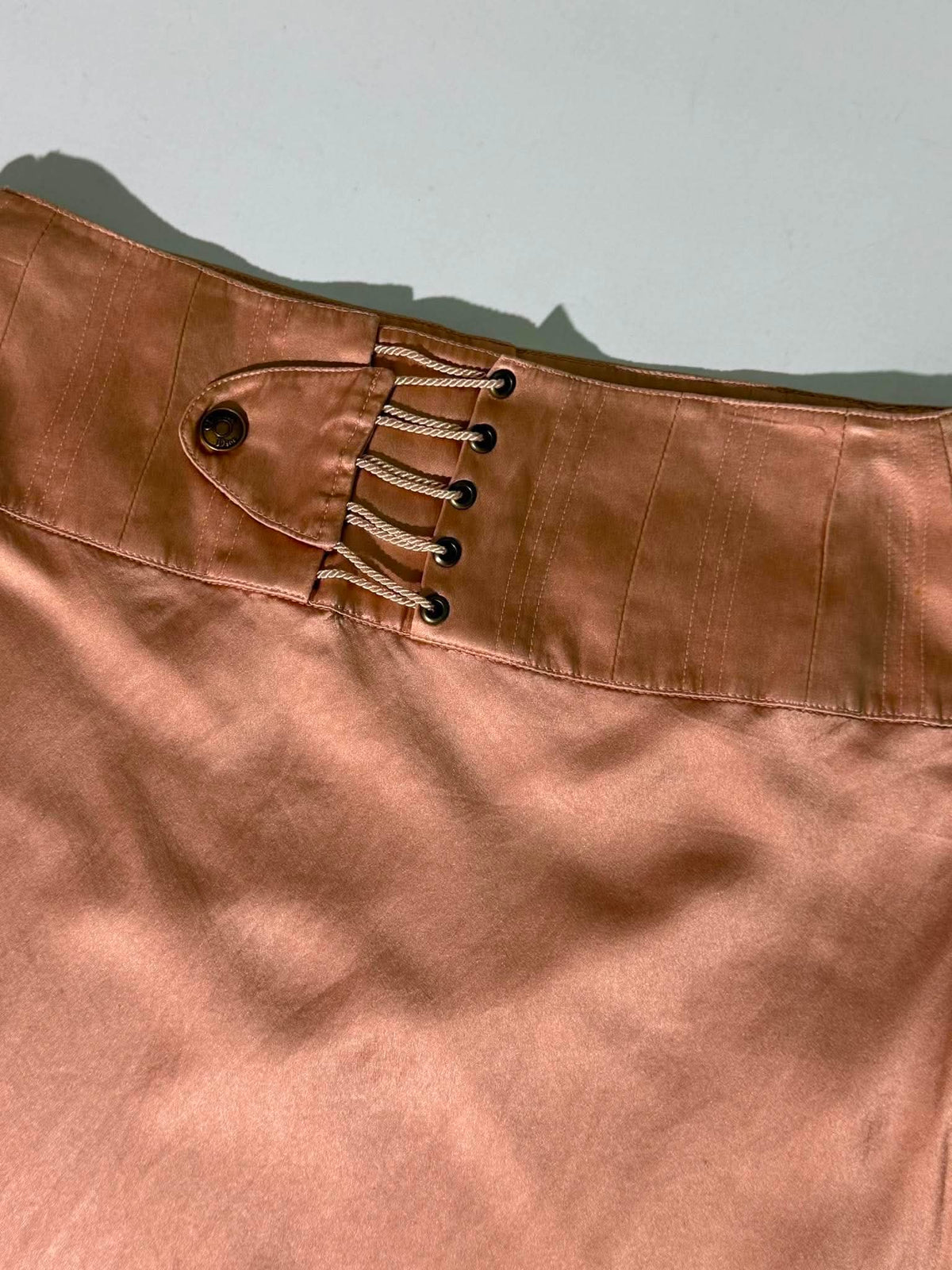 Vintage Christian Dior Boutique Dusty Pink Slip Skirt