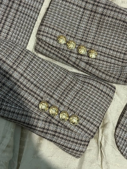 Celine Wales Wool Chelsea Jacket