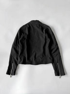 Vintage A/W1998 Gucci Black Nylon Biker Jacket