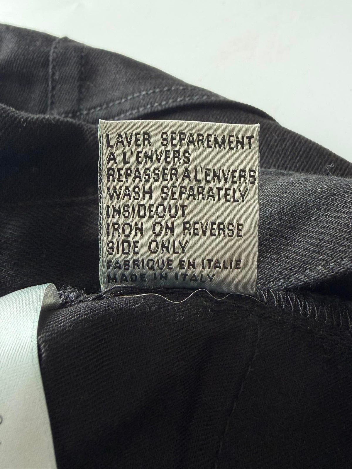 Dior Homme A/W2018 Slim-Fit Black Pants