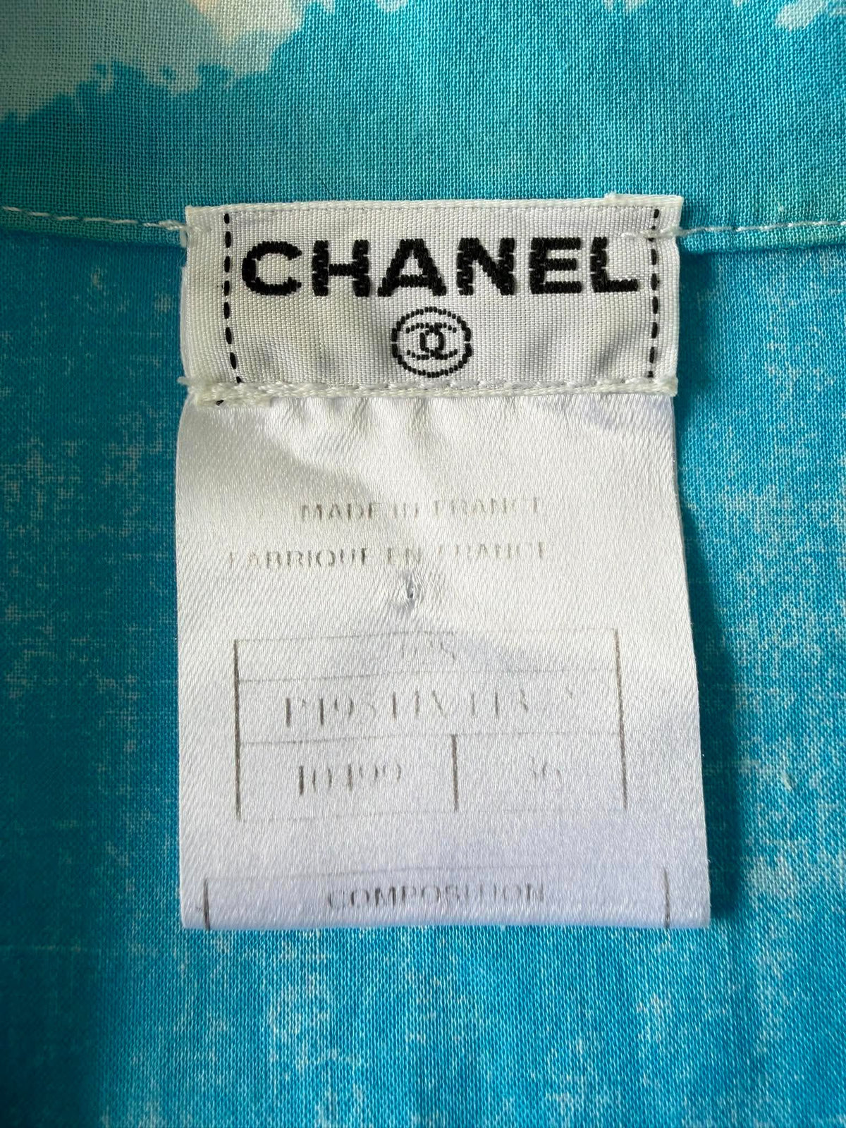 Chanel Surf SS 2002 Button-Up Short Sleeve Shirt