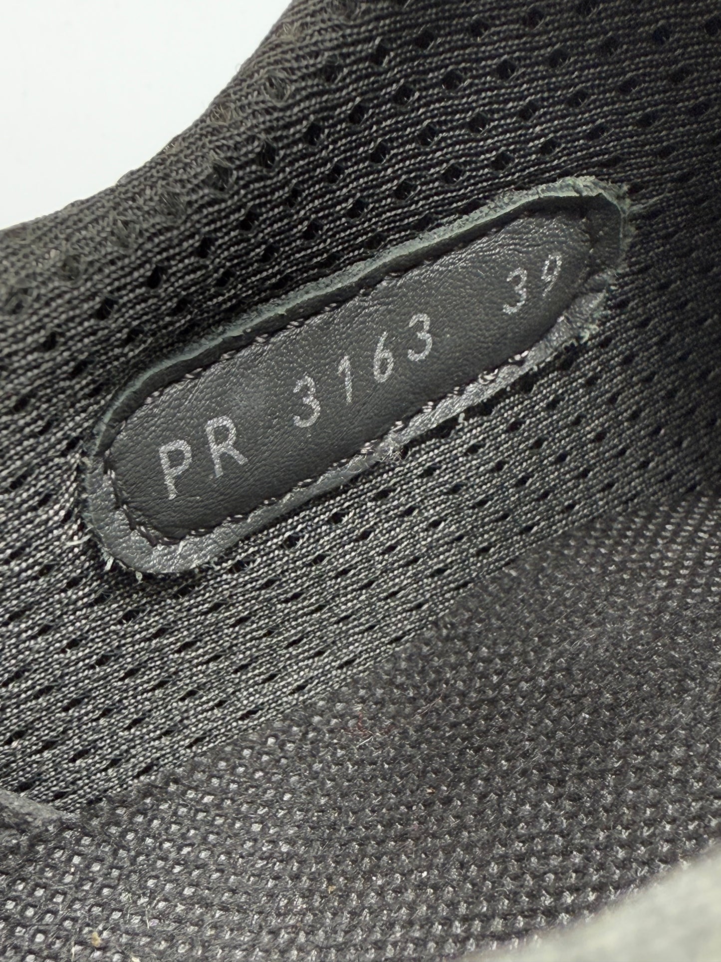 Prada Men’s Burgundy and Red Trainers