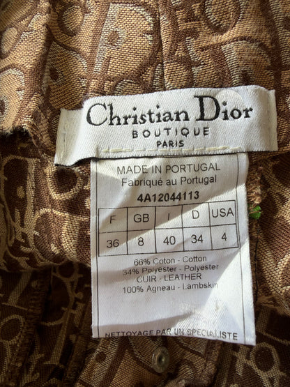Christian Dior by John Galliano Rasta Pants