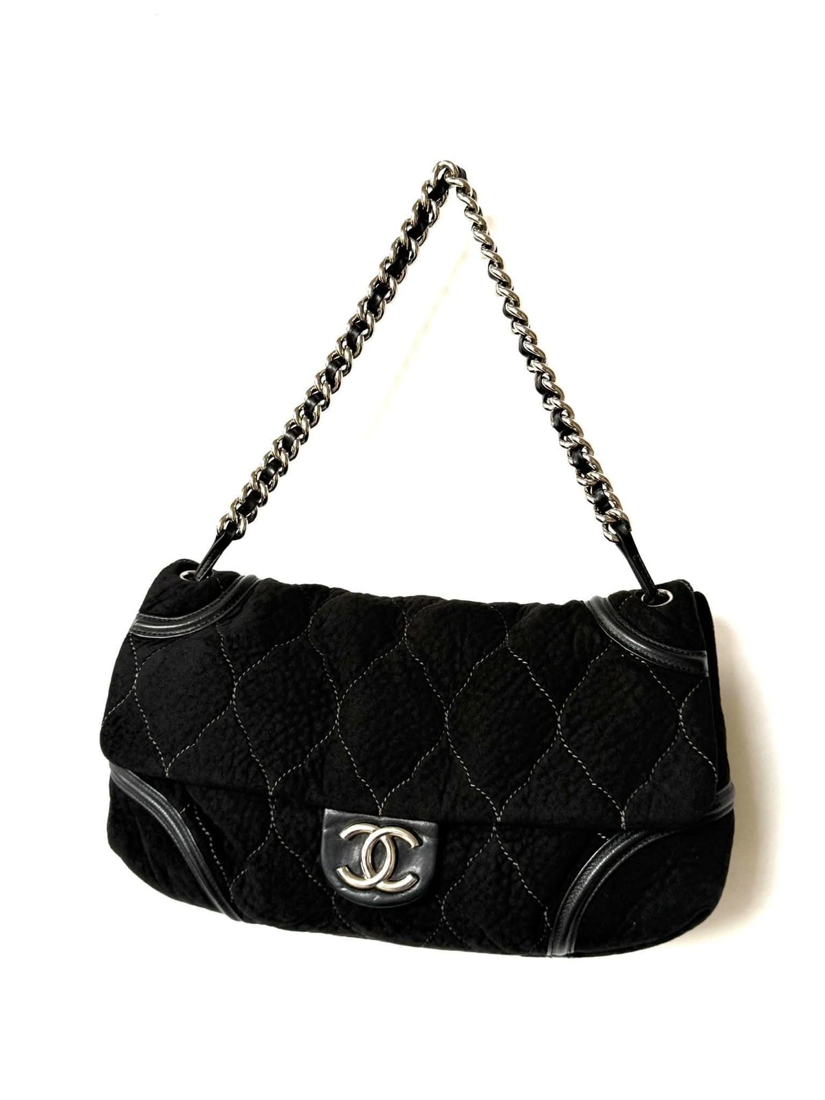 Chanel 2008-2009 Suede Rodeo Drive Flap Bag