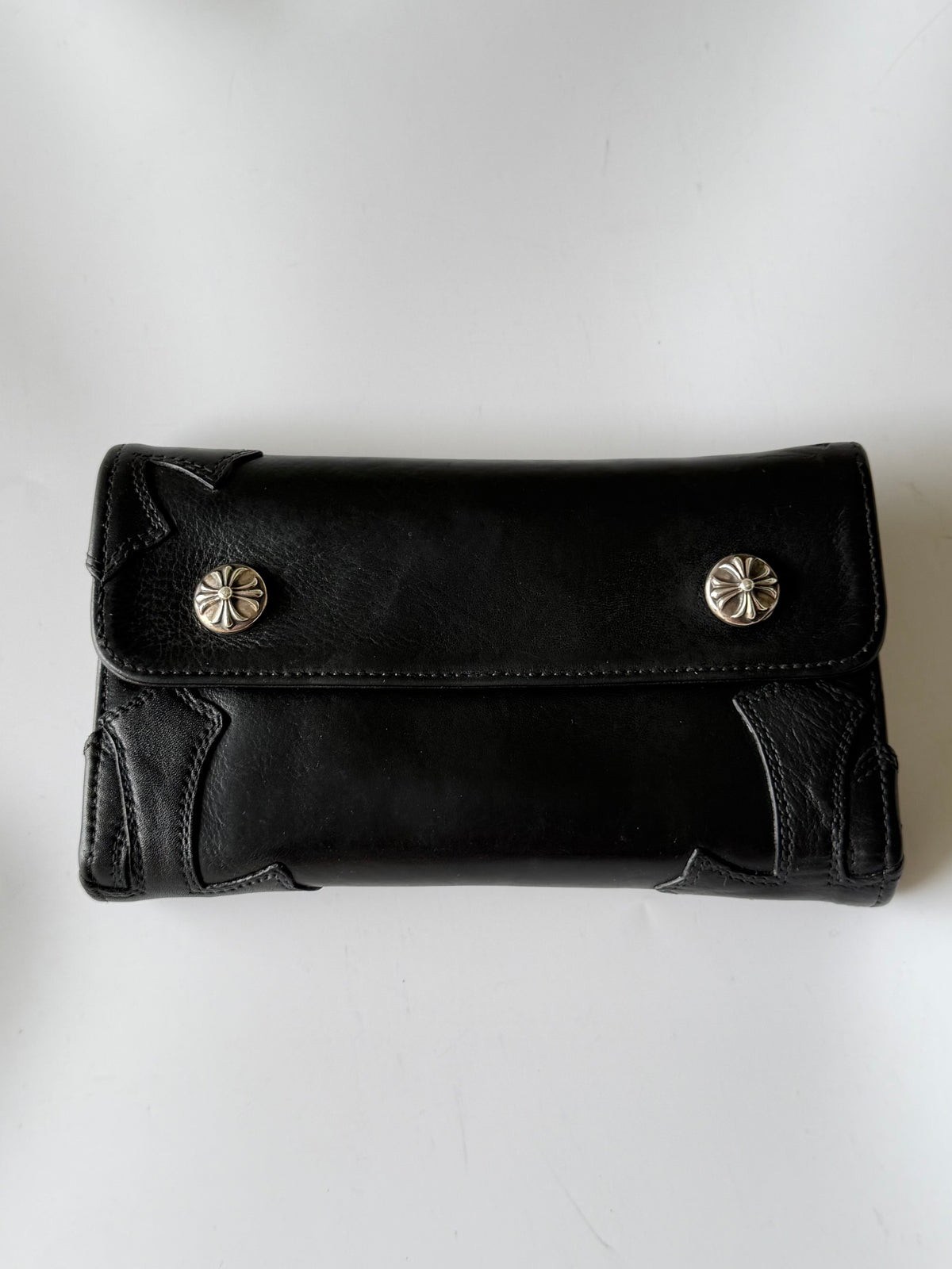 Chrome Hearts Cross Patch Wave Wallet