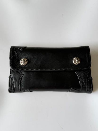 Chrome Hearts Cross Patch Wave Wallet