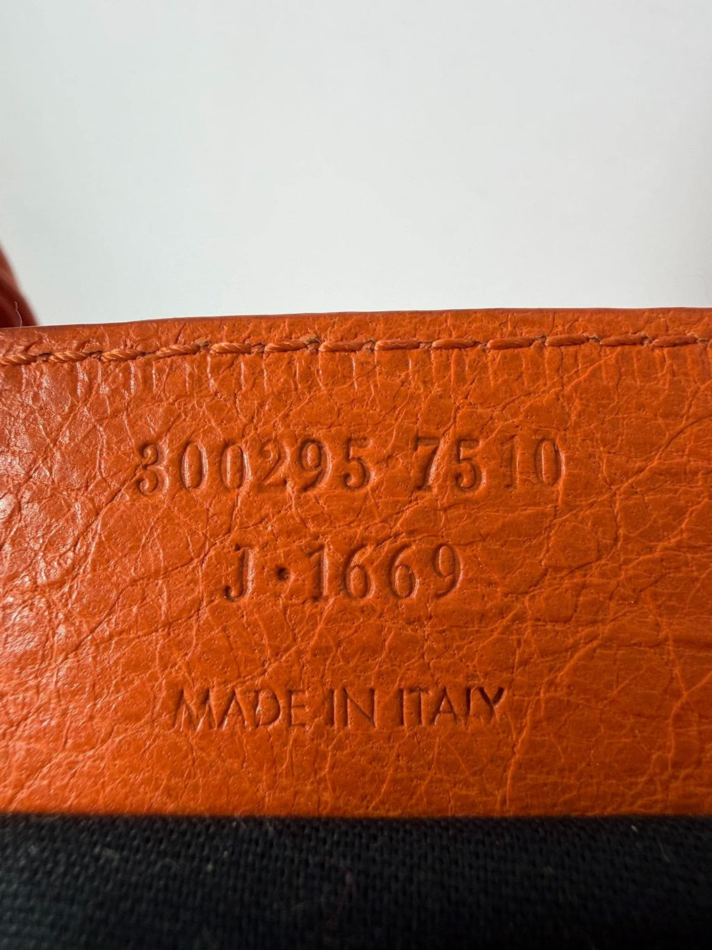 2000’s Balenciaga Tangerine Mini City Bag