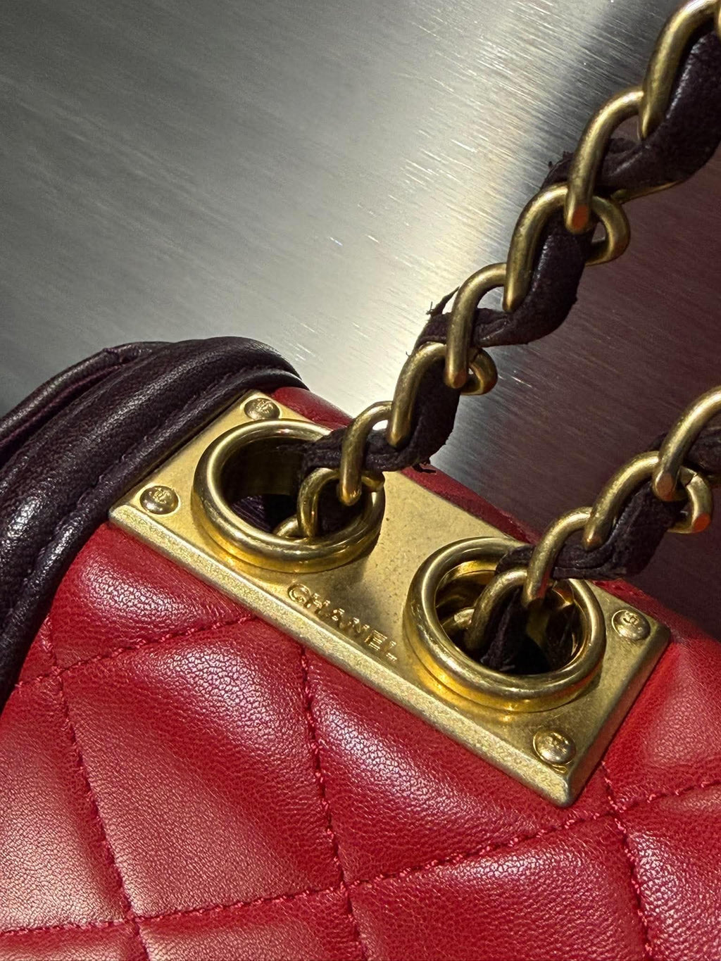 Chanel by Karl Lagerfeld S/S2015 Red Elegant CC Flap Bag