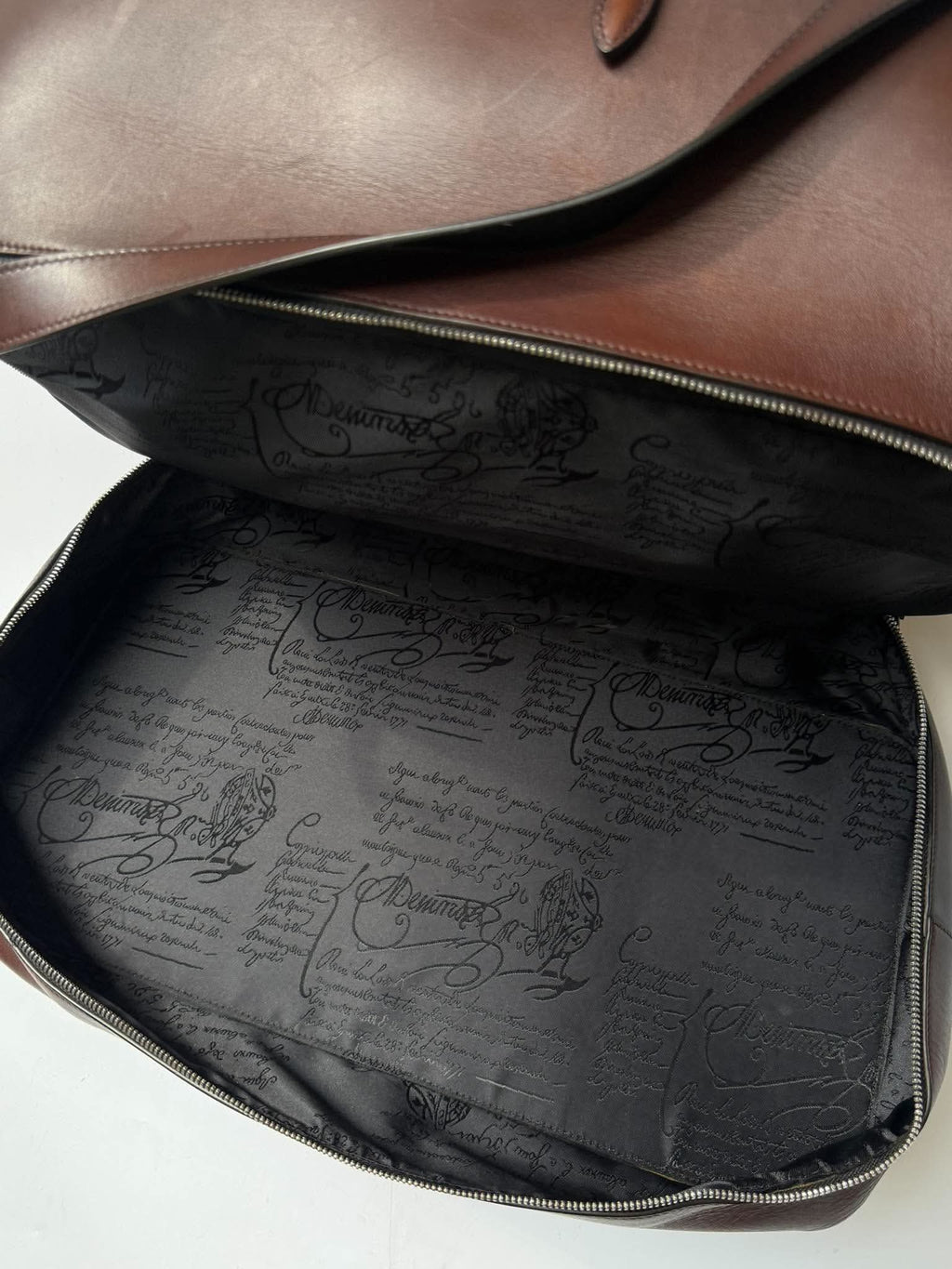 Berluti Venezia Leather Holdall Bag