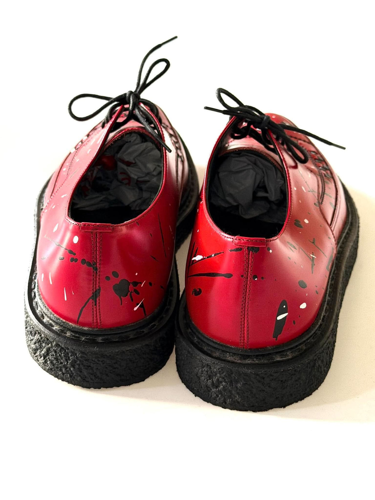 Saint Laurent Hedi Slimane A/W14 Splatter Paint Creepers