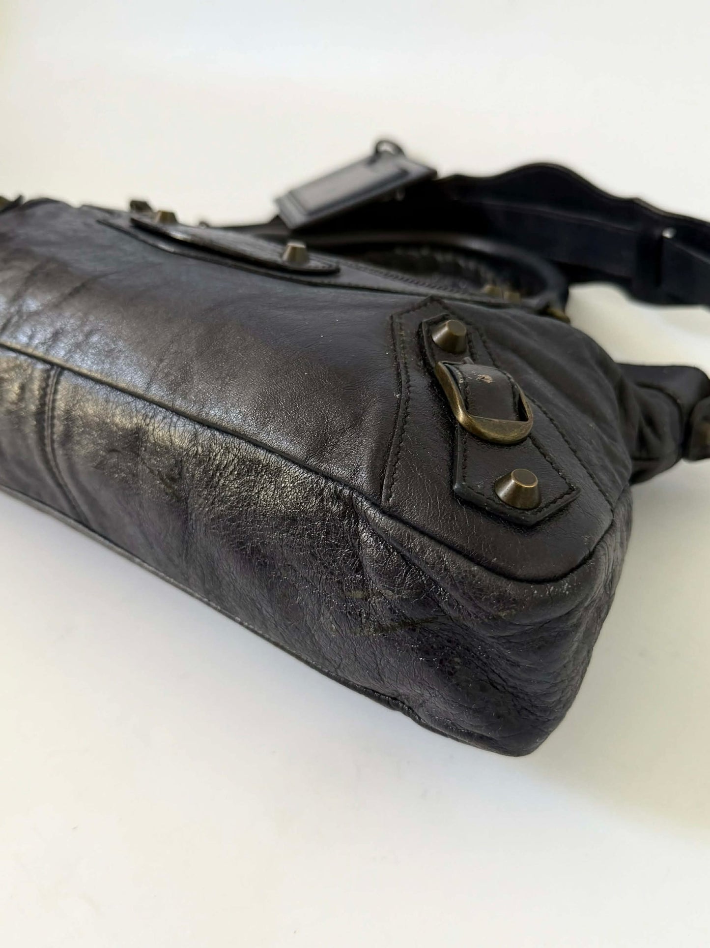 2000’s Balenciaga Navy Blue Classic First Bag
