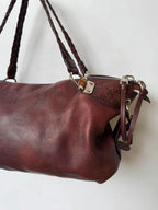 Gucci Bamboo Bar Shoulder Bag Leather Medium