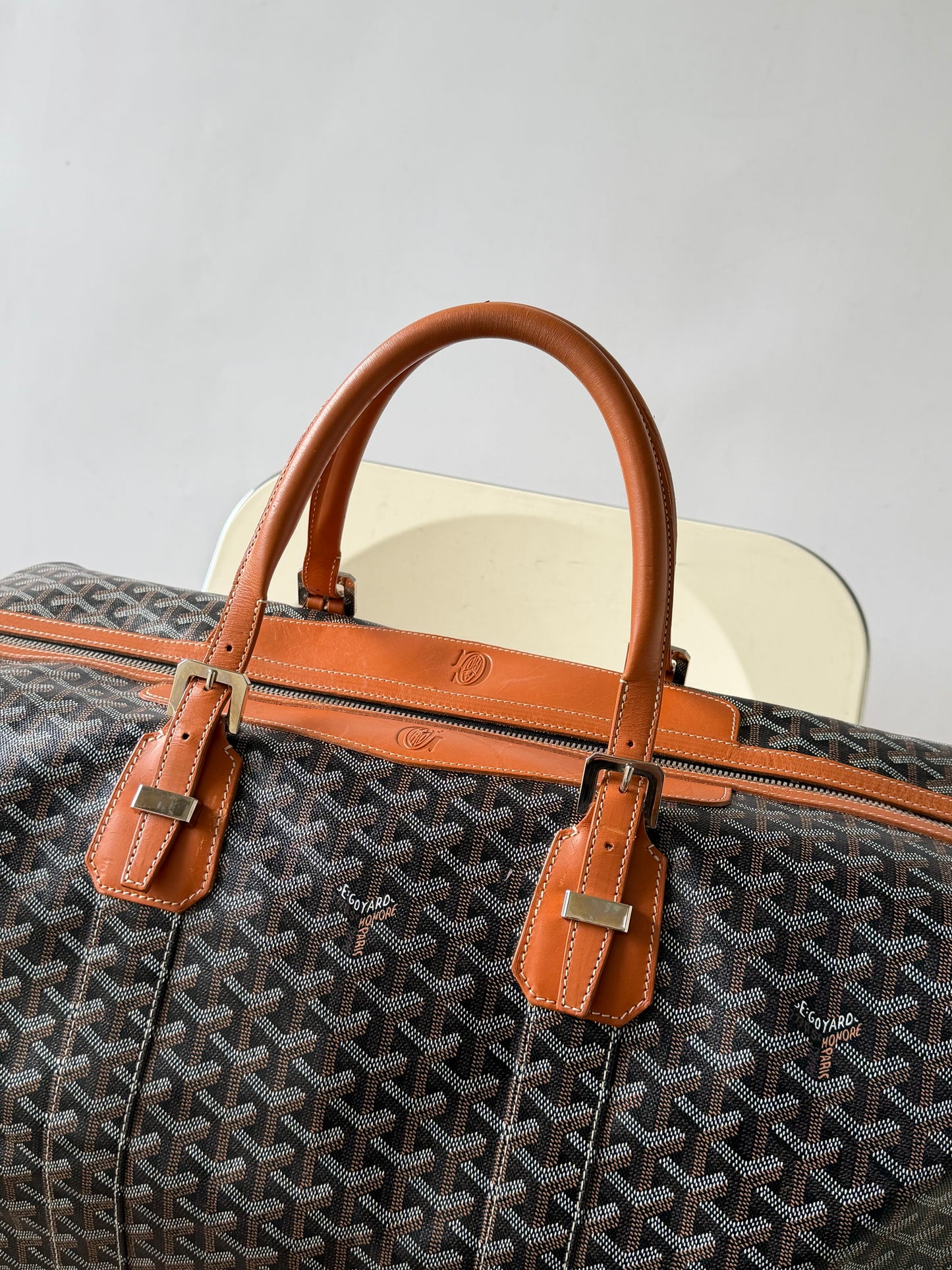 Goyard Boeing Goyardine 45 Travel Bag