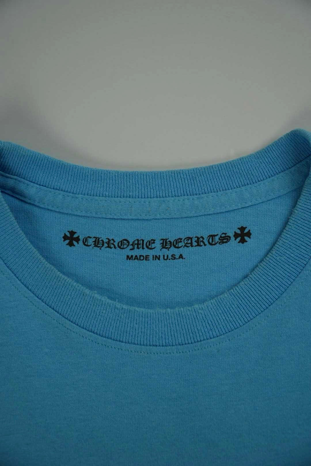 Chrome Hearts Matty Boy Brain New Tee Baby Blue