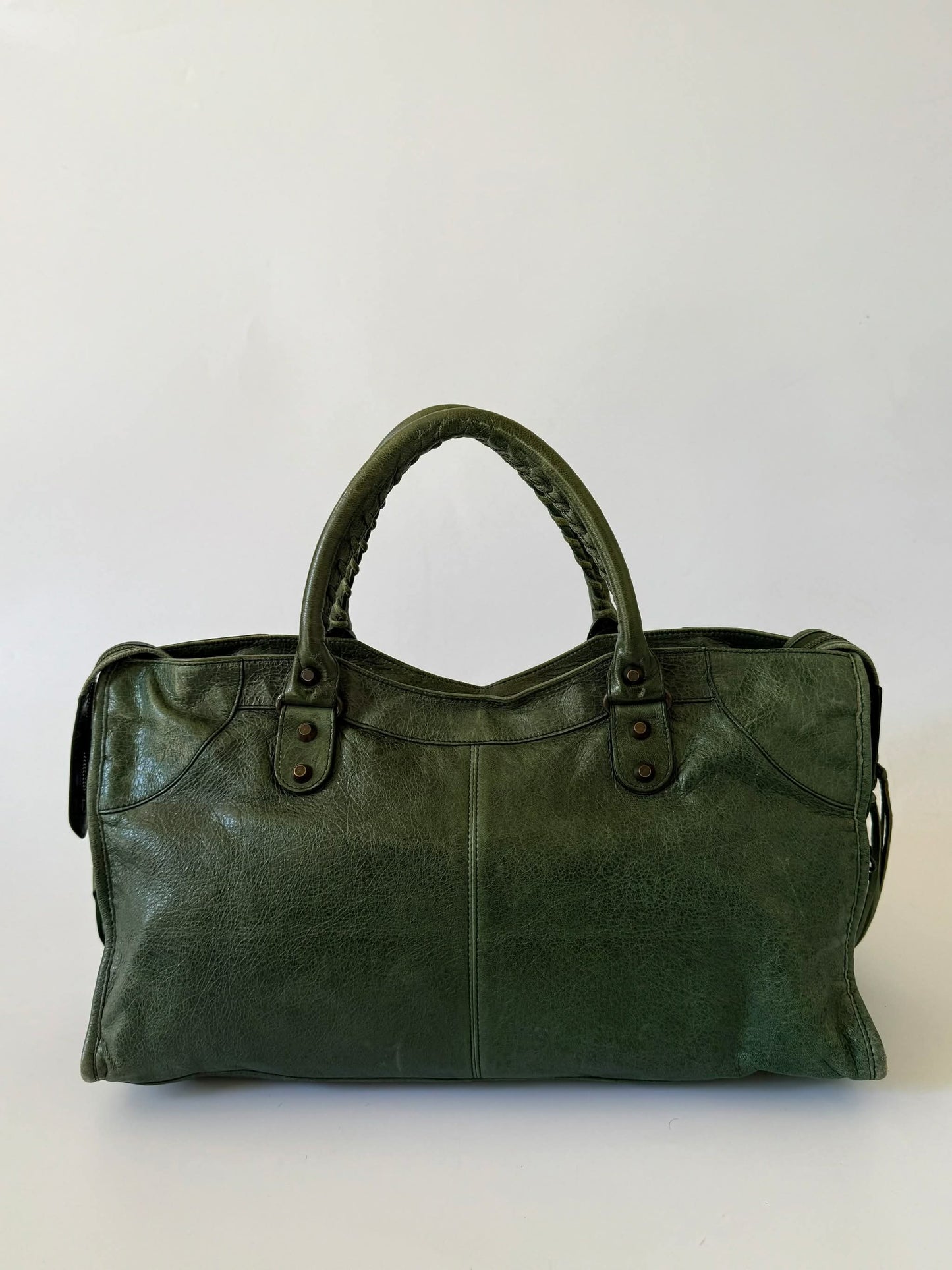 2000’s Balenciaga Green Classic City Bag