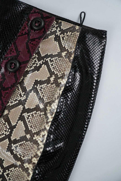 Prada Python Skirt