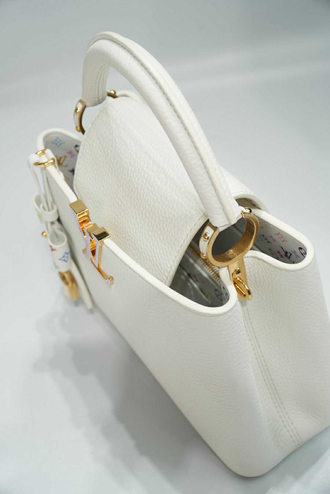 Louis Vuitton x Takashi Murakami Capucines BB Handbag