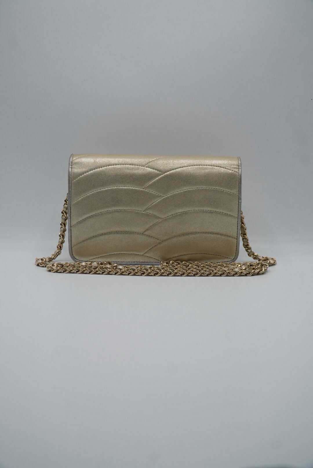Timeless Chanel Pagoda Flap Square Mini Bag Quilted Leather