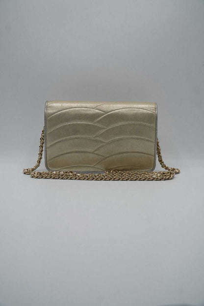 Timeless Chanel Pagoda Flap Square Mini Bag Quilted Leather