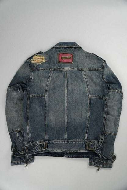 Dolce & Gabbana Multi Pocket Denim Jacket
