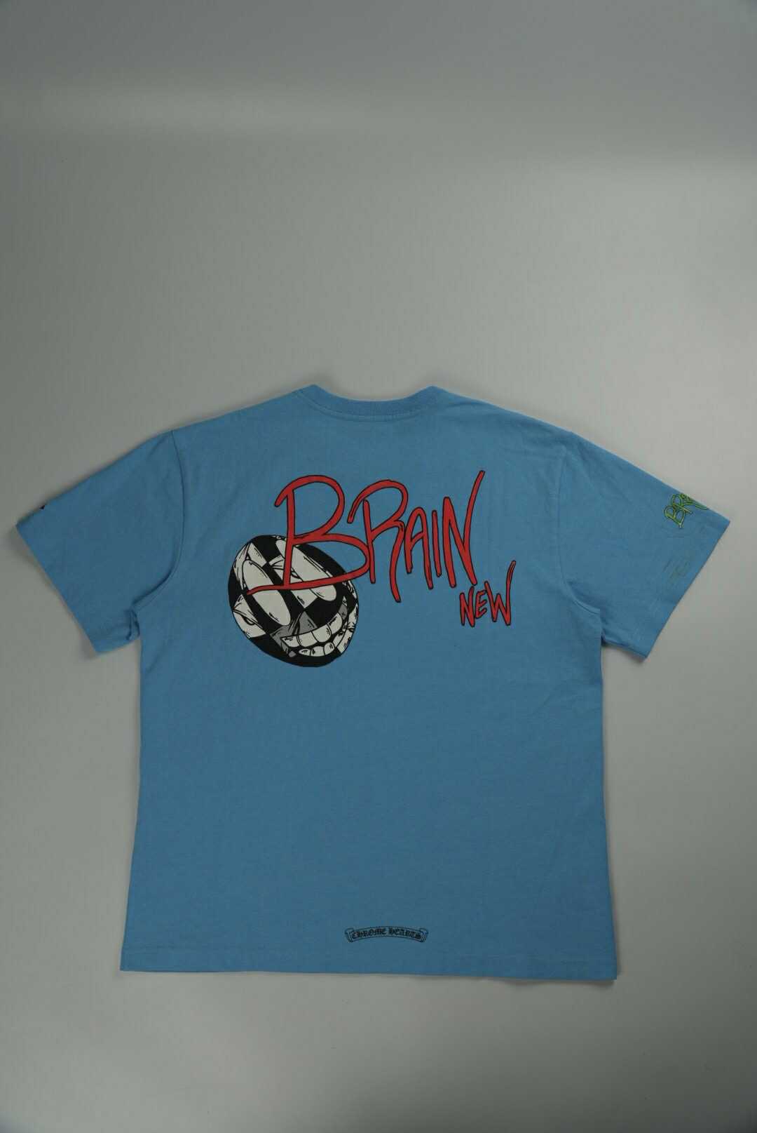 Chrome Hearts Matty Boy Brain New Tee Baby Blue