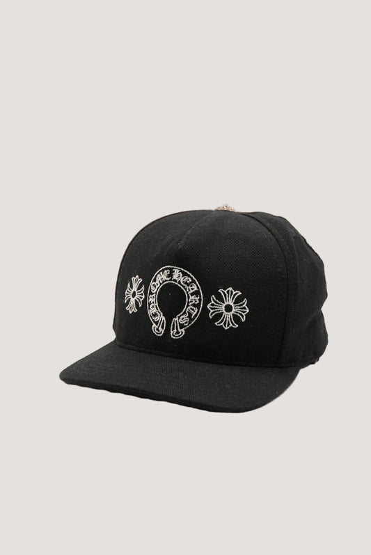 Chrome Hearts Horseshoe Denim Baseball Hat