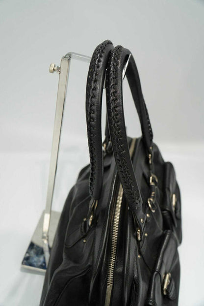 Christian Dior Black "My Dior" Frame Pocket Satchel Bag