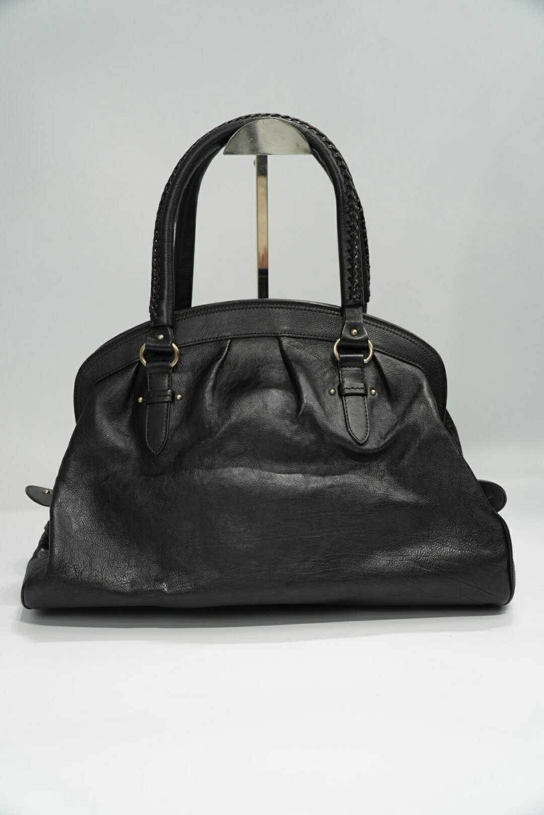 Christian Dior Black "My Dior" Frame Pocket Satchel Bag