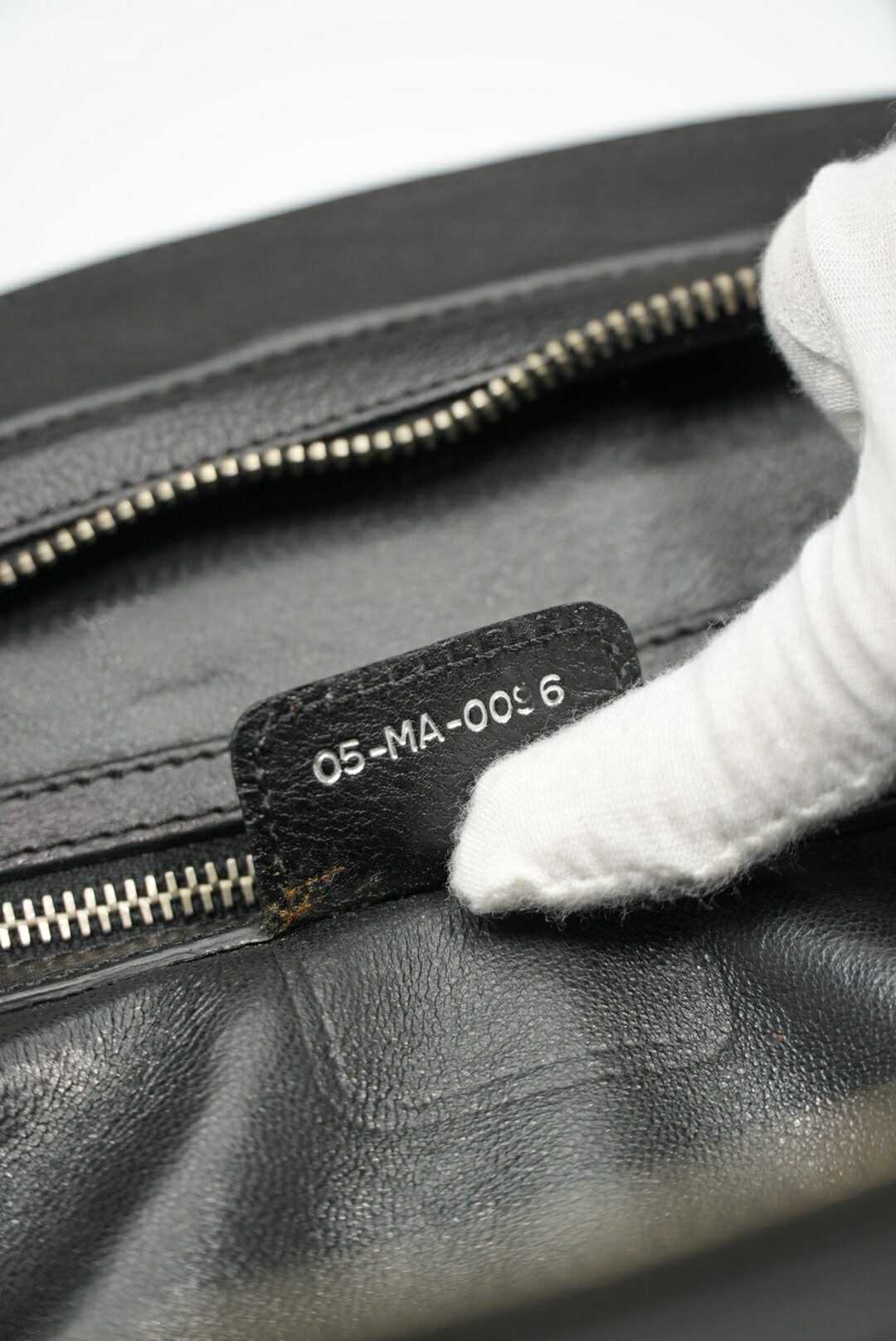 Christian Dior Black "My Dior" Frame Pocket Satchel Bag