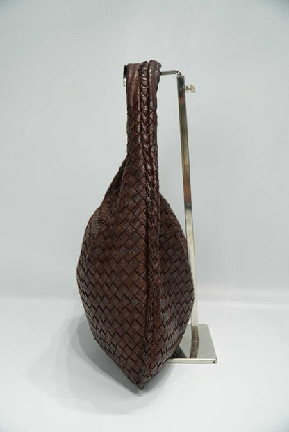 Bottega Veneta Intrecciato Leather Hobo Bag