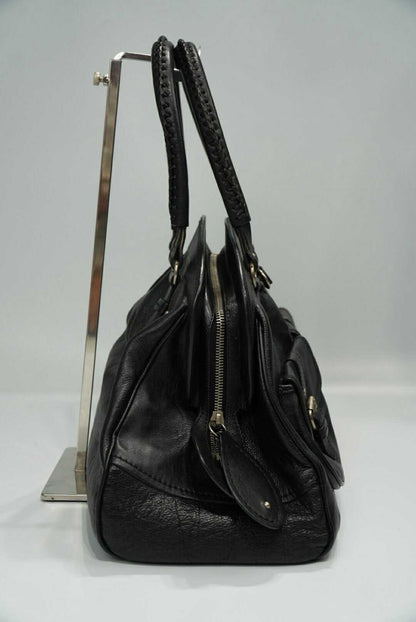 Christian Dior Black "My Dior" Frame Pocket Satchel Bag