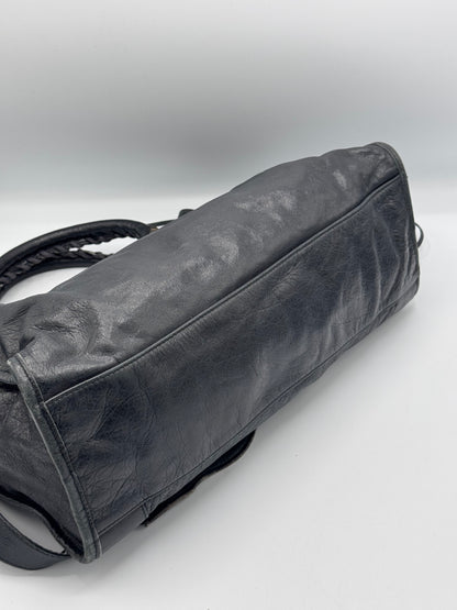Balenciaga Lambskin Motorcycle City Bag