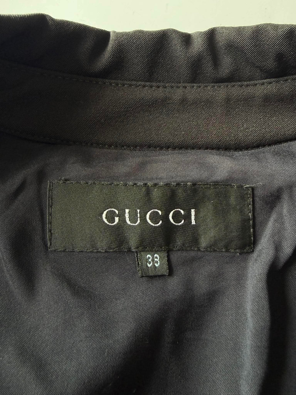 Vintage A/W1998 Gucci Black Nylon Biker Jacket