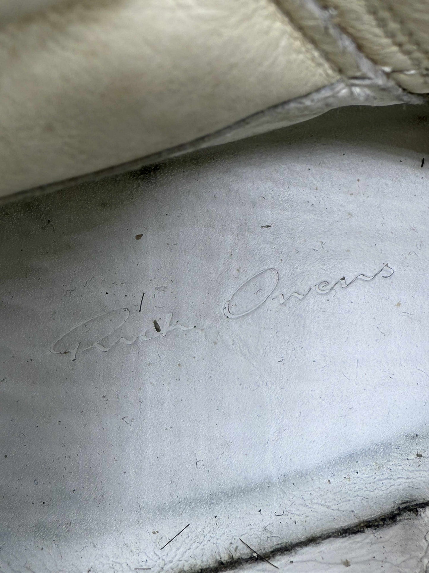 Rick Owens Island Dunks Laceless Mid-Top Sneakers