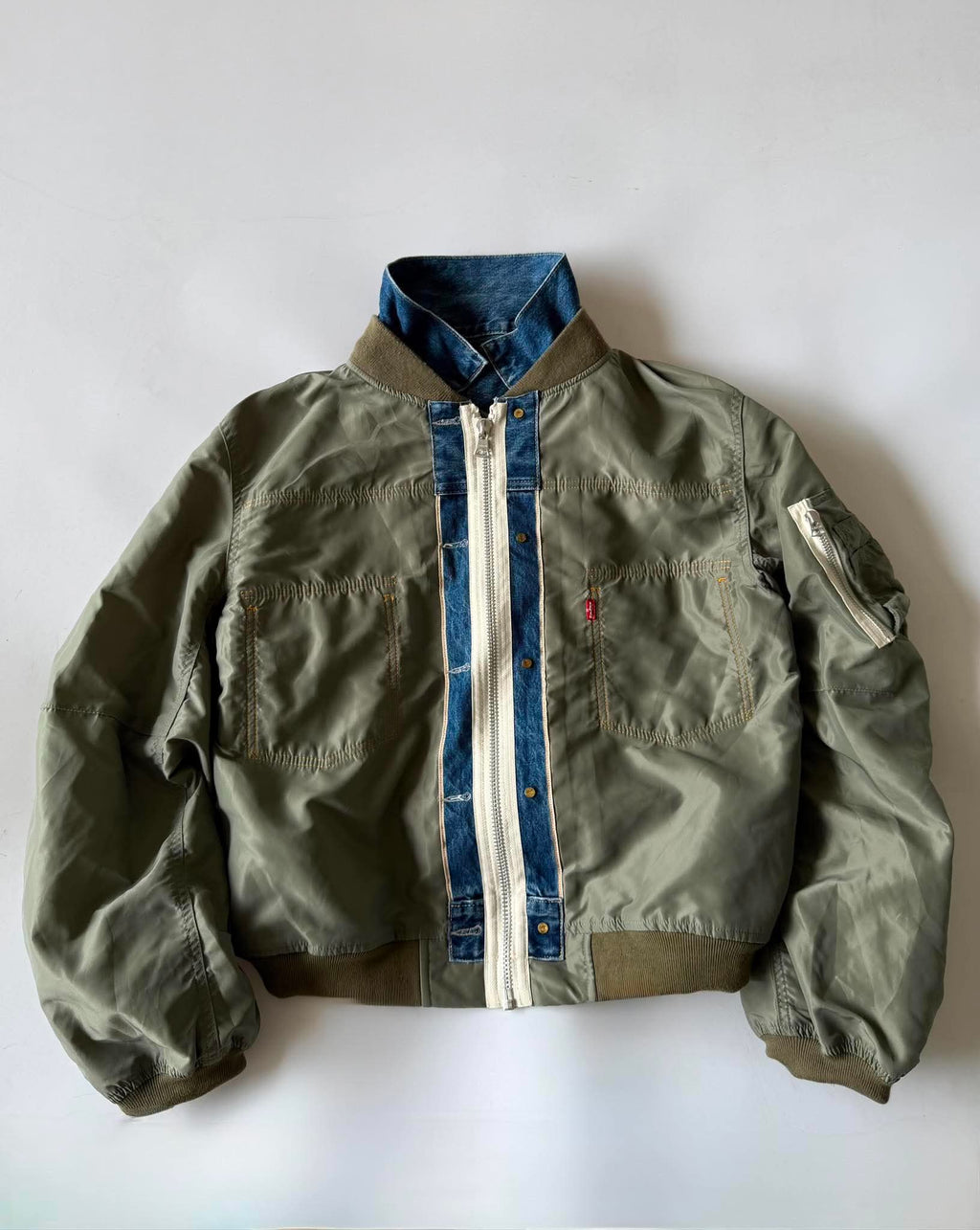 Levi’s x Sacai Denim Nylon Twill Reversible Blouson