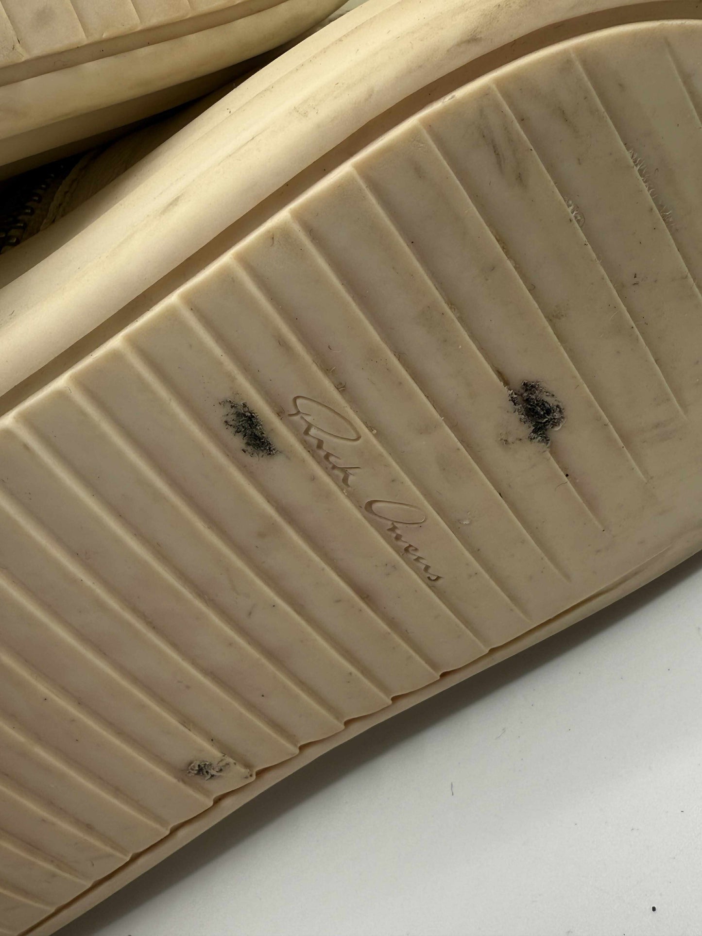 Rick Owens Island Dunks Laceless Mid-Top Sneakers