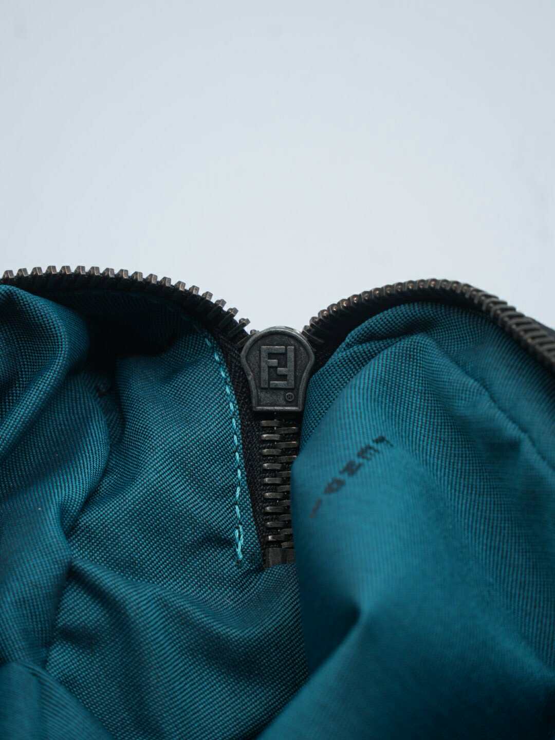 Fendi Black Mamma Baguette Sequined Shoulder Bag