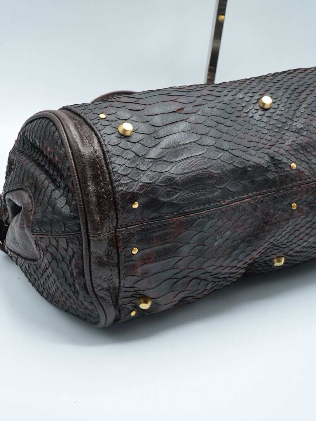 Chloe Phoebe Philo Paddington Python Satchel