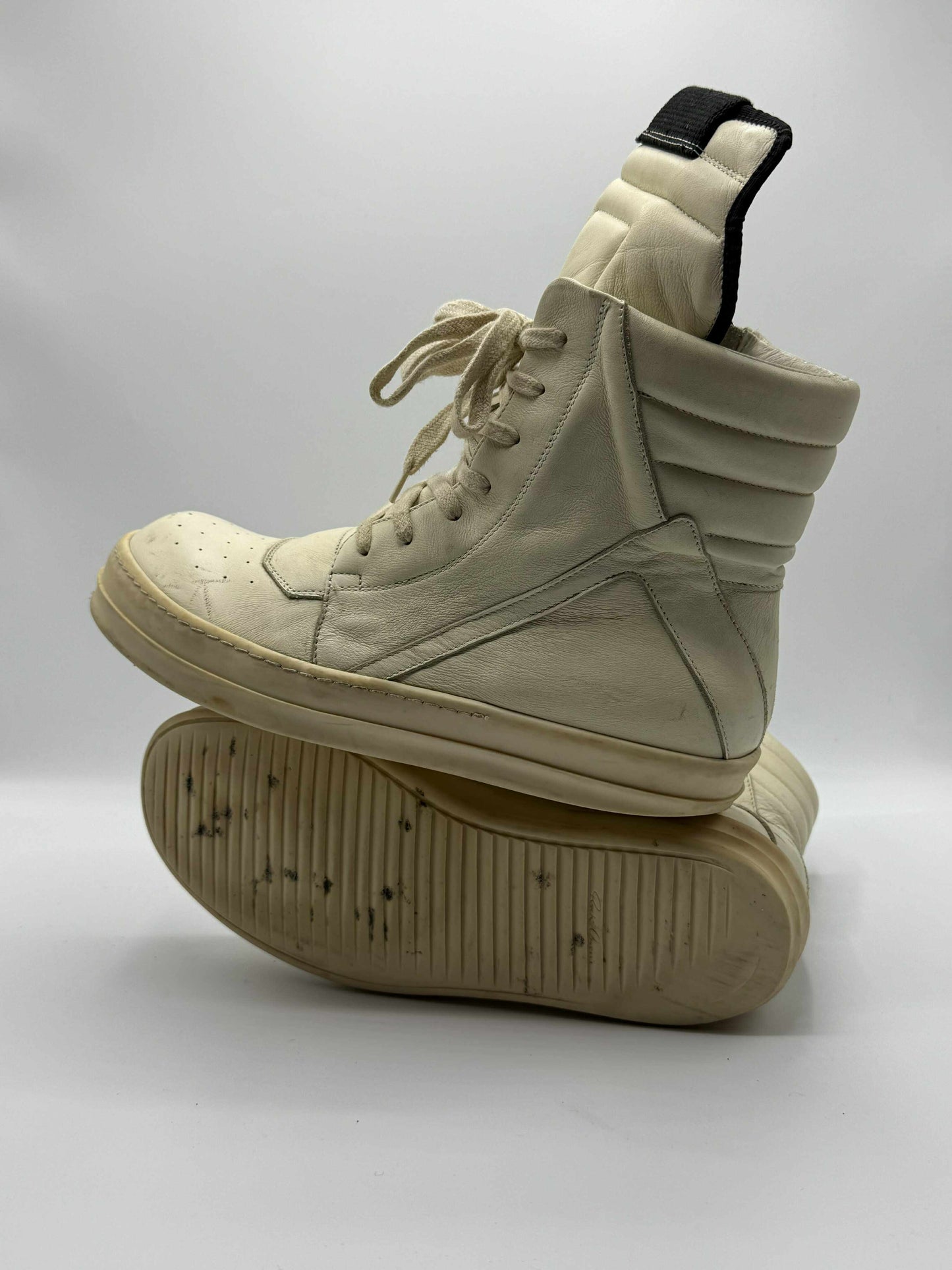 Rick Owens Geobasket High-Top Sneakers