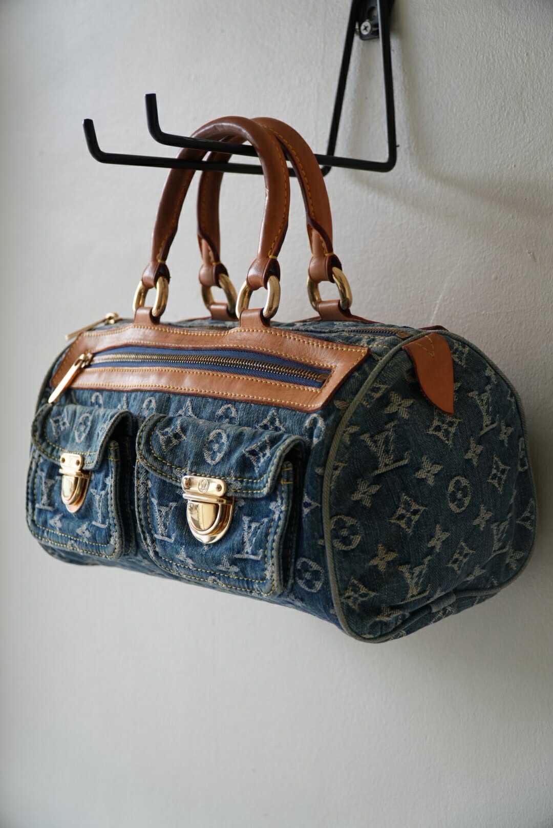 Louis Vuitton Monogram Denim Neo Speedy Handbag