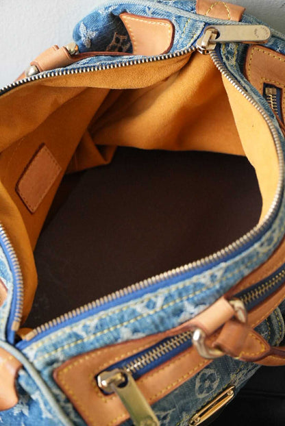 Louis Vuitton Monogram Denim Neo Speedy Handbag