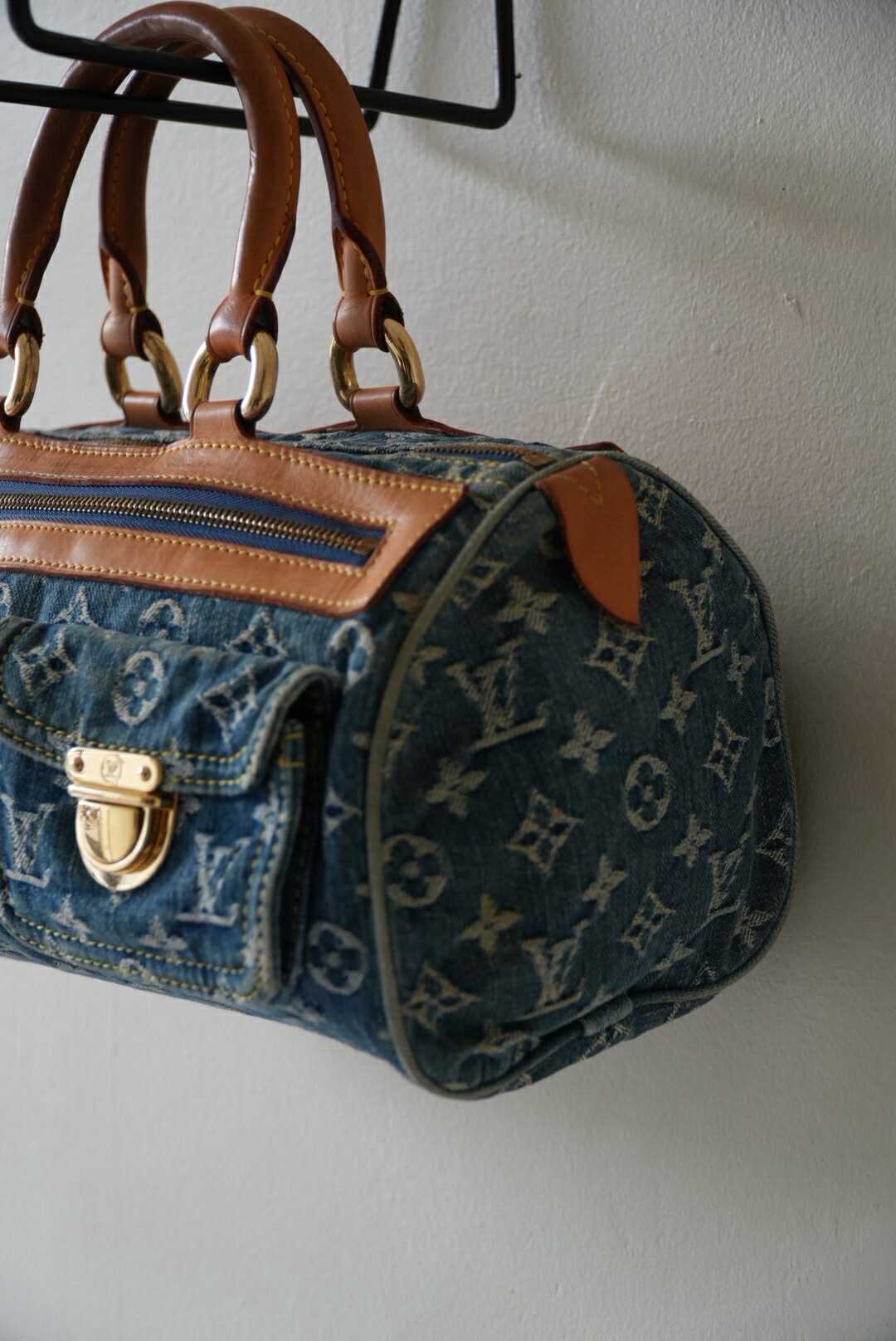 Louis Vuitton Monogram Denim Neo Speedy Handbag