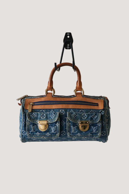 Louis Vuitton Monogram Denim Neo Speedy Handbag