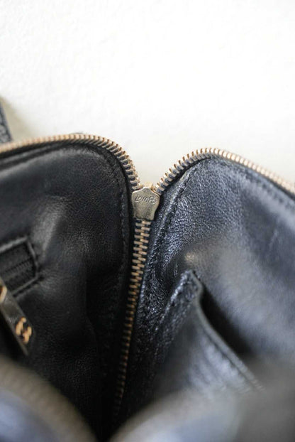 Chanel Black Caviar Quilted Handbag