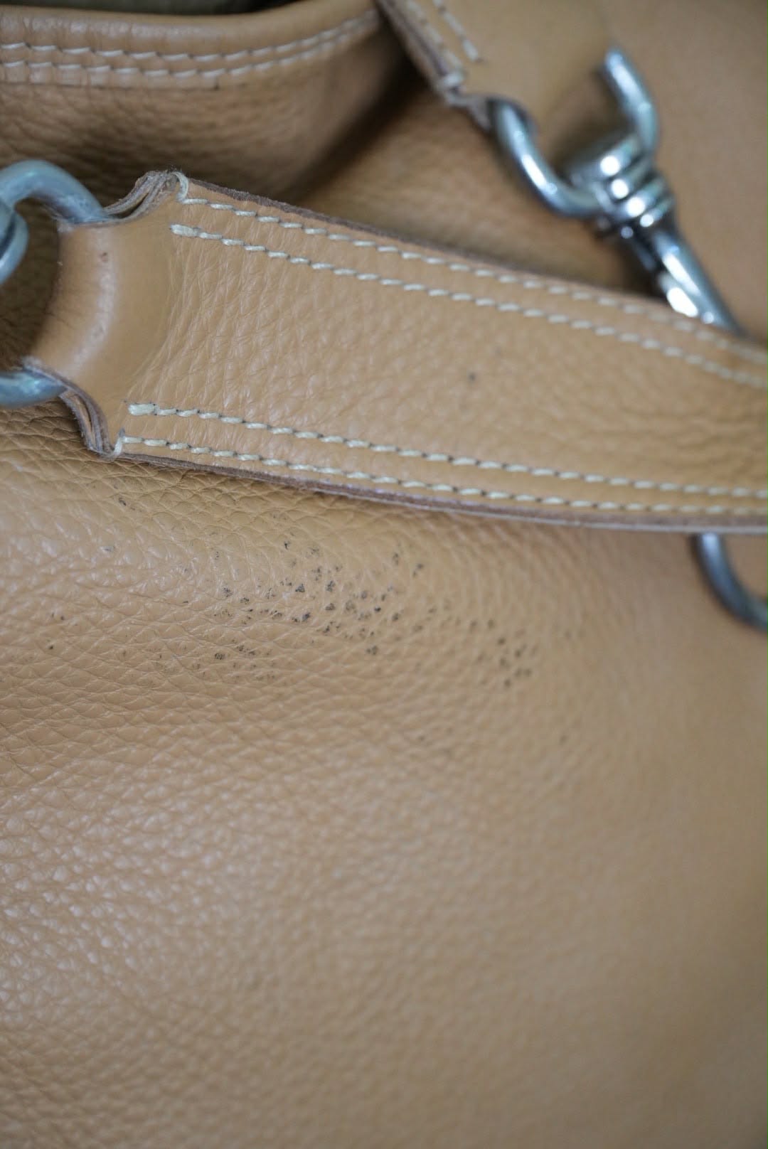 Miu Miu Prada Brown Grained Leather Hobo Shoulder Bag