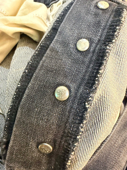 Unaltered Dior by Hedi Slimane Black SS03 Clawmark Pants